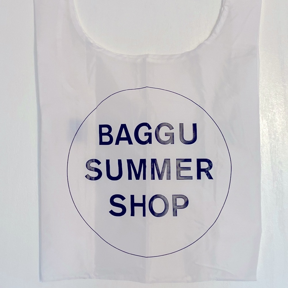 NWOT BAGGU SUMMER SHOP Standard Size Reusable Bag